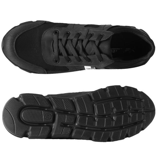 Кросівки тактичні зносостійкі польове взуття для спеціальних служб 42 Чорний (SK-N205942S) - зображення 2