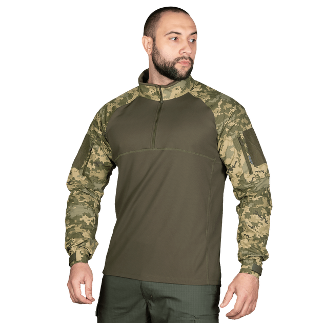 Рубашка боевая тактическая дышащая рубашка для специальных подразделений UBACS L ММ14/Олива (SK-N7086 (L)S) - изображение 2