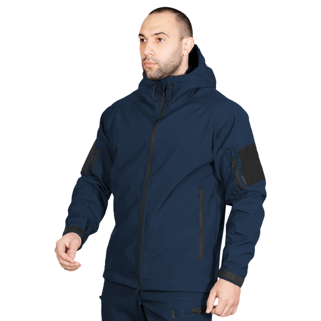 Куртка тактическая полевая износостойкая теплый верх для силовых структур XXXL Синий (SK-N7005XXXLS) - изображение 2