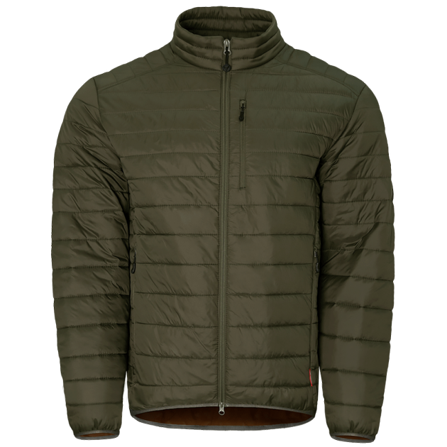 Пуховик легкий тактичний універсальна повсякденна куртка для спецслужб M Олива/Помаранчевий (SK-N2457MS) - зображення 1