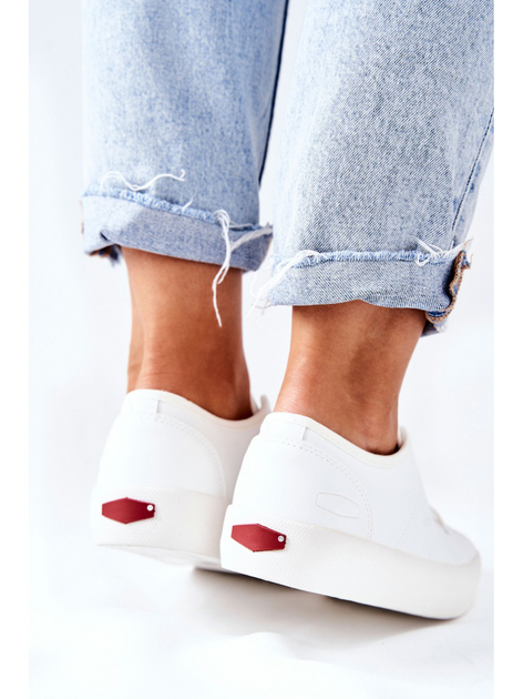 Жіночі кеди низькі Cross Jeans II2R4004C 40 Білі (8697319153668) - зображення 4