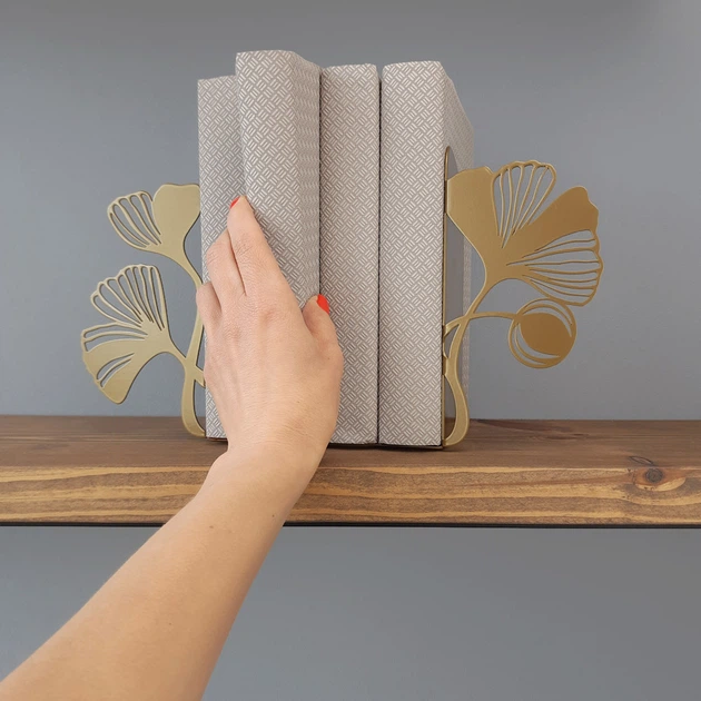 Упори для книг Glozis Mariken Bronze G-044 30 х 20 см - зображення 4