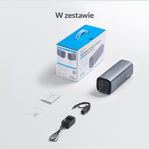 Stacja ładująca Orico 150 W 39000 mAh (AT150-EU-GY-BP) - obraz 5