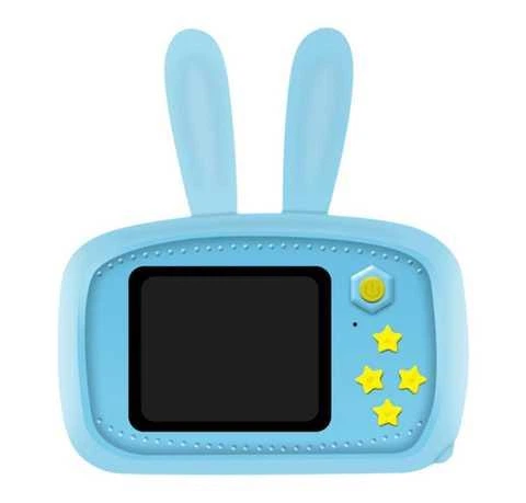 Детская фотокамера цифровая Голубой Baby Photo Camera Rabbit Х-500 (500XXBPCRFTKMC17) TIN66 - изображение 3