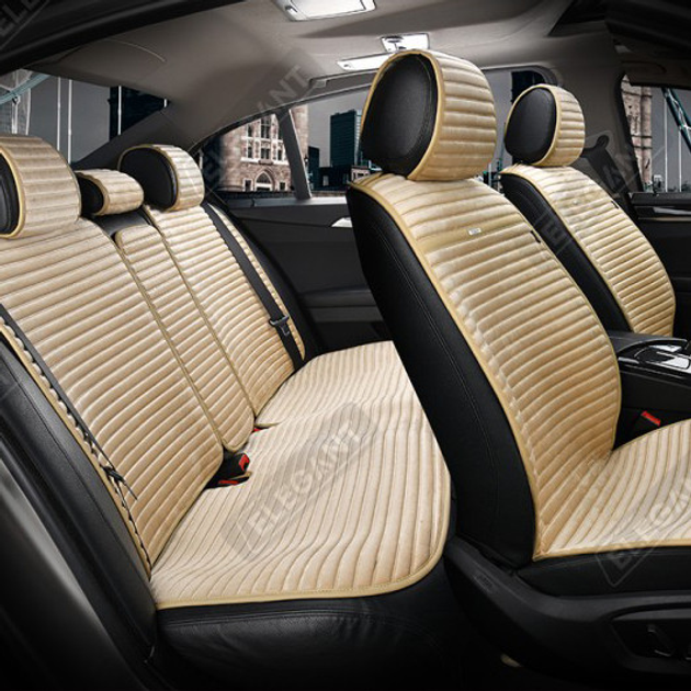 Накидки на сиденья авто Elegant Napoli Бежевые Комплект 700 114 – фото ...