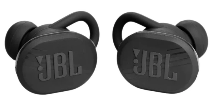 Навушники бездротові JBL Endurance Race Black (JBLENDURACEBLK) - зображення 2