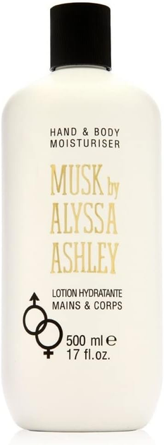 Krem do ciała Alyssa Ashley Musk Hand and Body Moisturiser 500 ml (3434730737030) - obraz 1