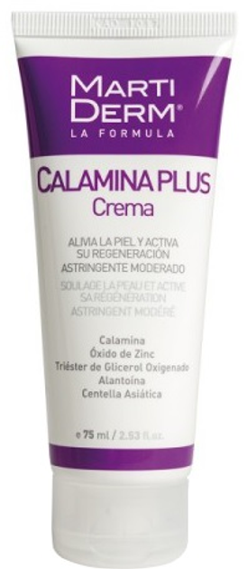 Крем для тіла Martiderm Calamine Plus Cream 75 мл (8437000435433) - зображення 1