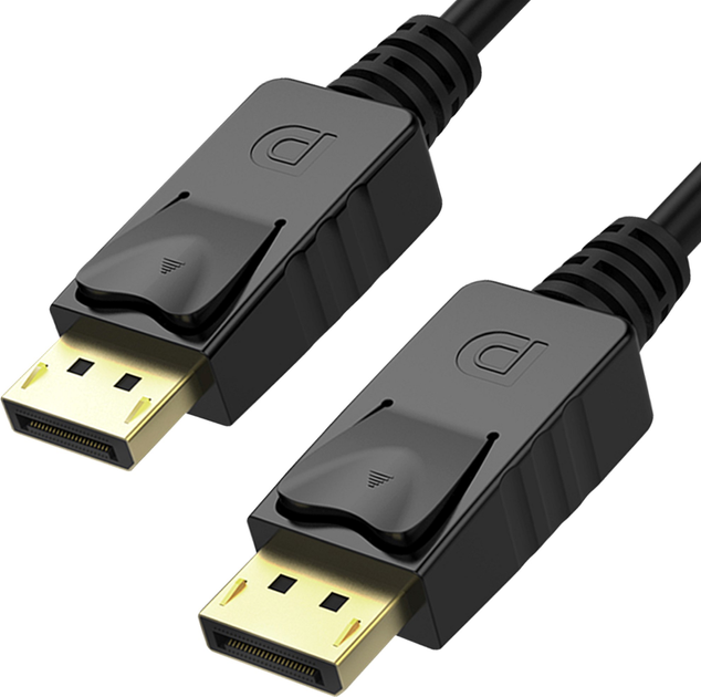 Kabel Unitek DisplayPort M/M 3 m Czarny (Y-C609BK) - obraz 1