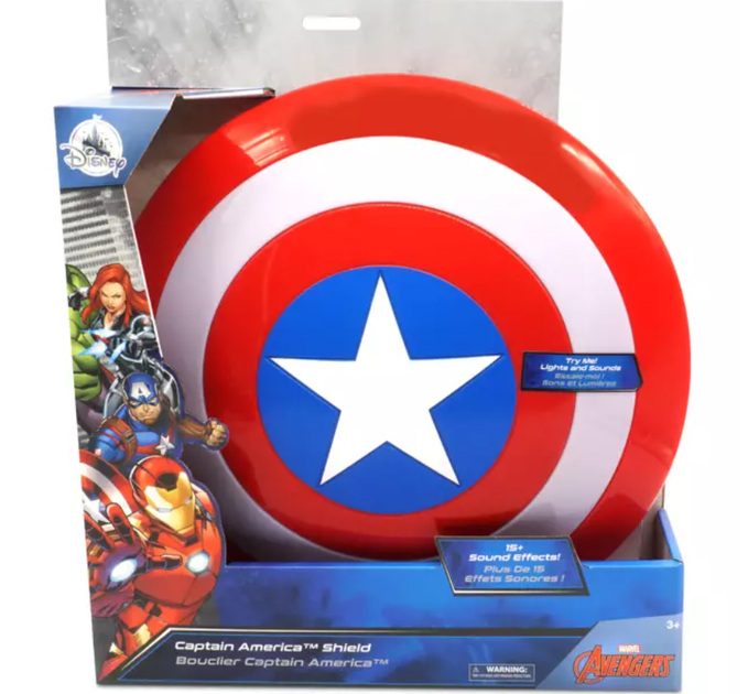 Щит Капітан Америка зі Світловими та Звуковими Ефектами Soldier Captain America Disney 21121 - Фото 1 Щит Капітан Америка зі Світловими та Звуковими Ефектами Soldier Captain America Disney 21121 - зображення 1