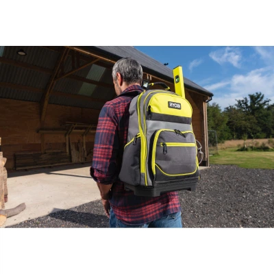 Сумка для інструмента Ryobi рюкзак RSSBP1 (5132005343) - Фото 8 Сумка для інструмента Ryobi рюкзак RSSBP1 (5132005343) - зображення 8