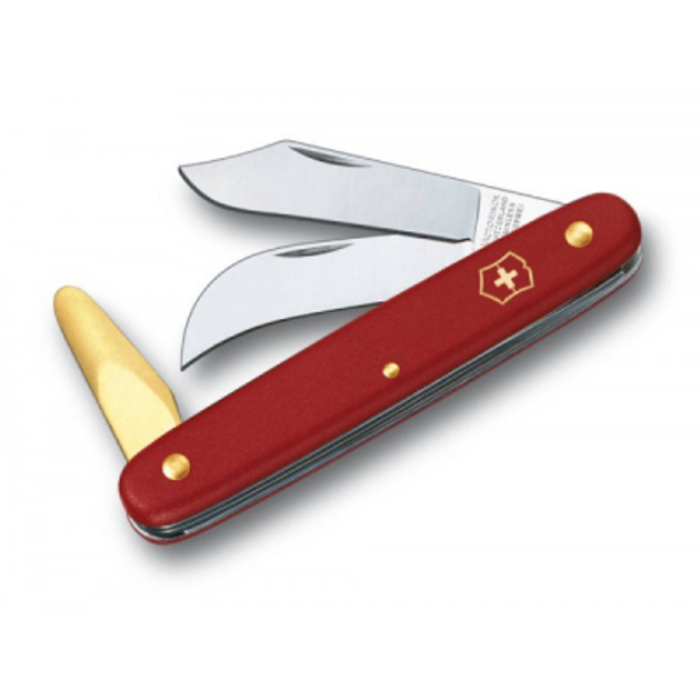 Нож VictoRinox Budding Pruning 3 Matt Red (3.9116) - изображение 1