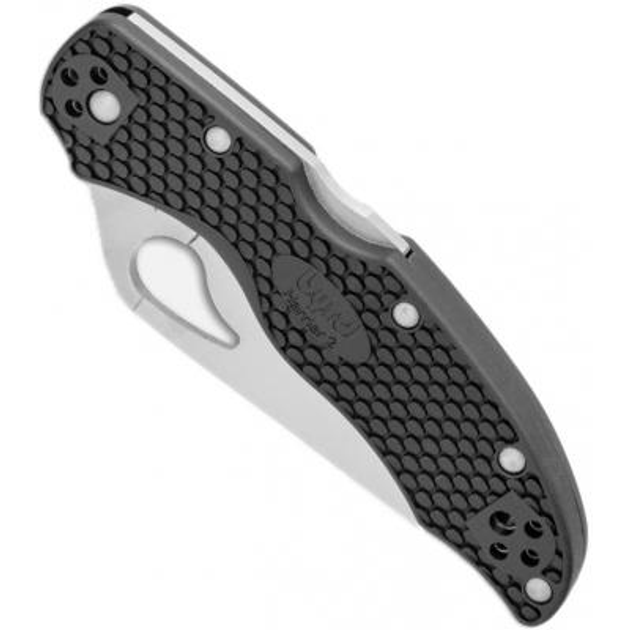 Ніж Spyderco Byrd Harrier 2 FRN напівсерейтор (BY01PSBK2) - зображення 2