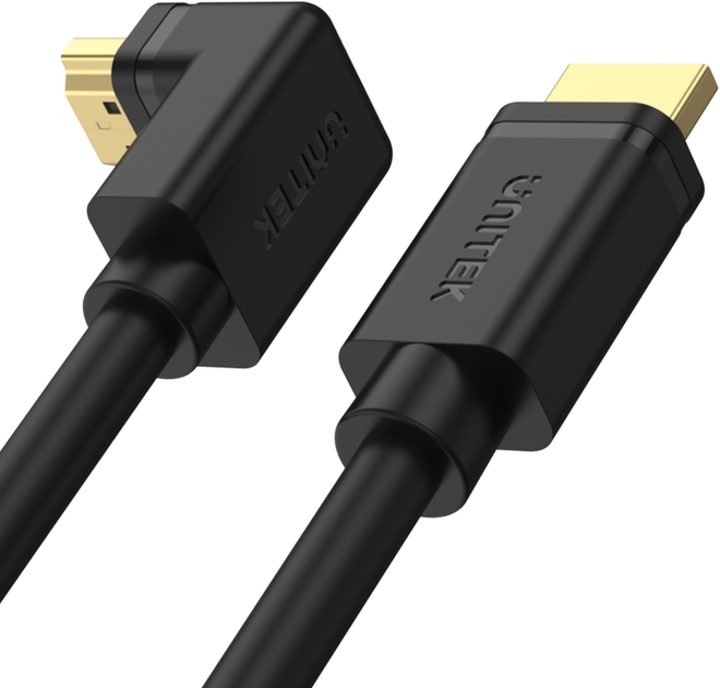 Kabel Unitek HDMI - HDMI 2.0 4K 90 2 m (Y-C1008) - obraz 2