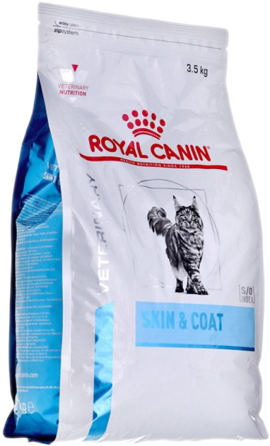 Sucha karma dla młodych i dorosłych kotów Royal Canin Skin & Coat 3.5 kg (3182550939188) - obraz 1