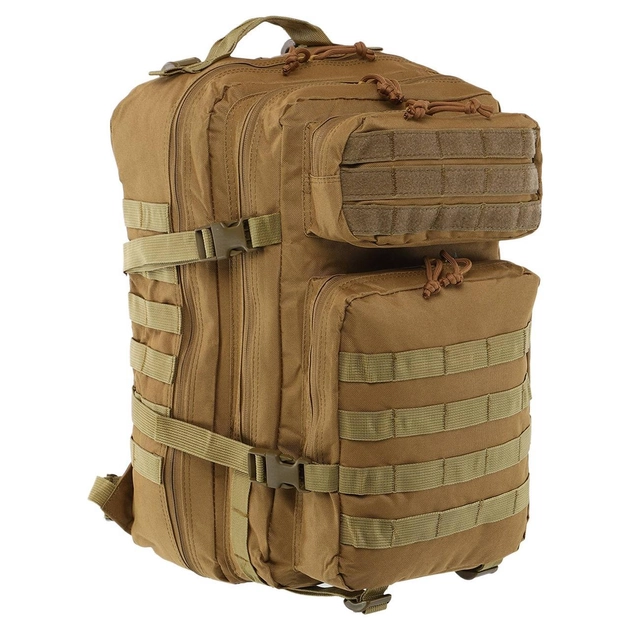 Рюкзак тактический штурмовой Zelart Military Rangers Heroe 2266 объем 35 литров Khaki - изображение 1