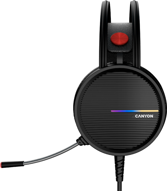 Słuchawki gamingowe Canyon GH-8A czarno-pomarańczowe (CND-SGHS8A) - obraz 2