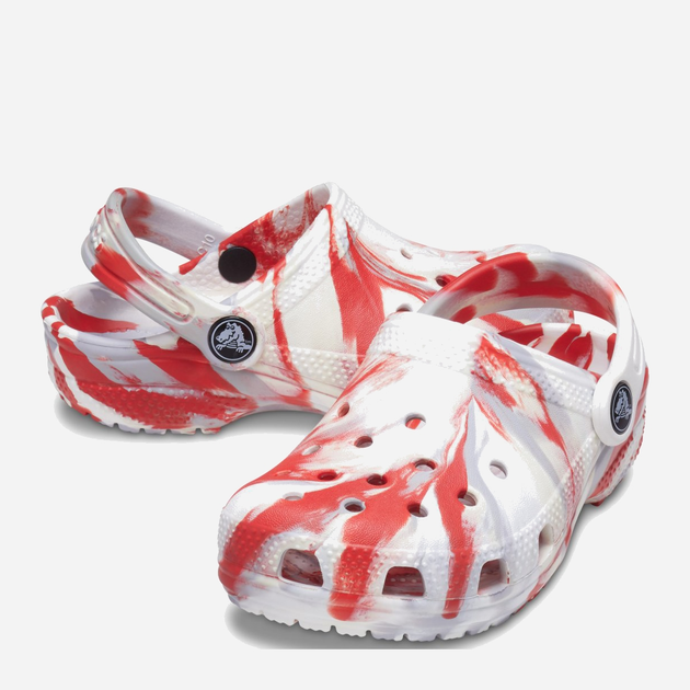 Crocsy dziecięce dla dziewczynki Crocs CR206838 C9 25/26 Wielokolorowe (191448987173) - obraz 2