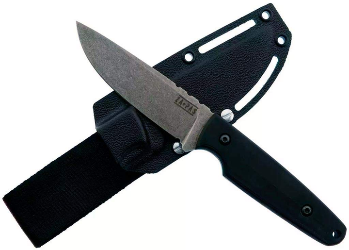 Ніж Za-Pas Handie Stonewash G10 Kydex Black (Han-St-G10-Bl) (Z12.9.53.001) - зображення 2