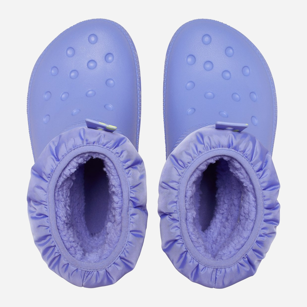 Śniegowce dziecięce dla dziewczynki Crocs CR207683 C6 22/23 Niebieskie (196265139750) - obraz 3