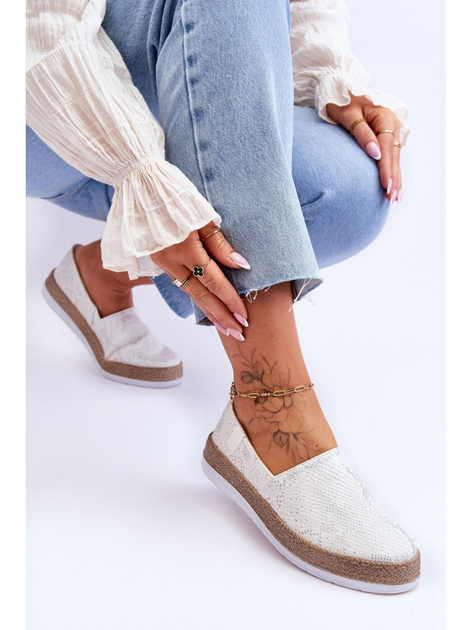 Damskie espadryle Big Star LL276004 38 Białe (5900714648855) - obraz 6