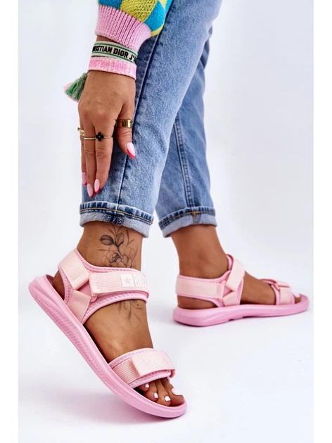 Жіночі сандалі Big Star LL274729 36 Рожеві (5900714611934) - зображення 4