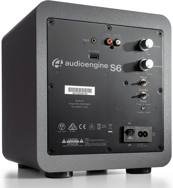 Сабвуфер Audioengine S6 Grey - изображение 3