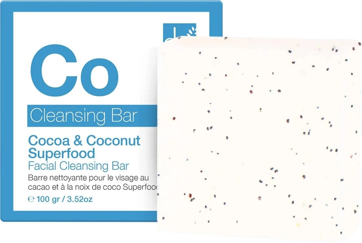 Mydło oczyszczające Dr. Botanicals SuperFood Cocoa & Coconut 100 g (5060881925859) - obraz 1