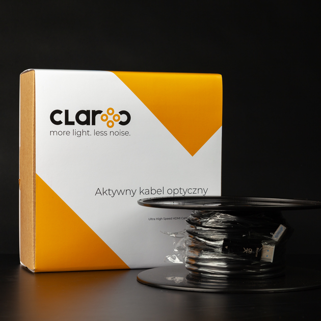 Кабель Claroc HDMI - HDMI 2.1 AOC 8K 120 Hz 10 м (FEN-HDMI-21-10M) - зображення 6