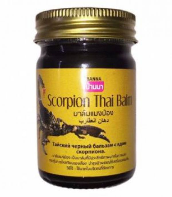 Черный лечебный бальзам Banna с ядом Скорпиона - изображение 1
