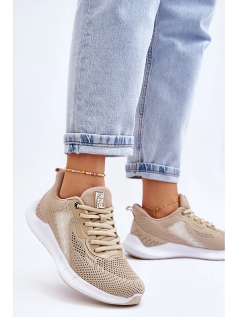 Buty sportowe damskie Big Star LL274294 38 Beżowe (5900714623999) - obraz 4