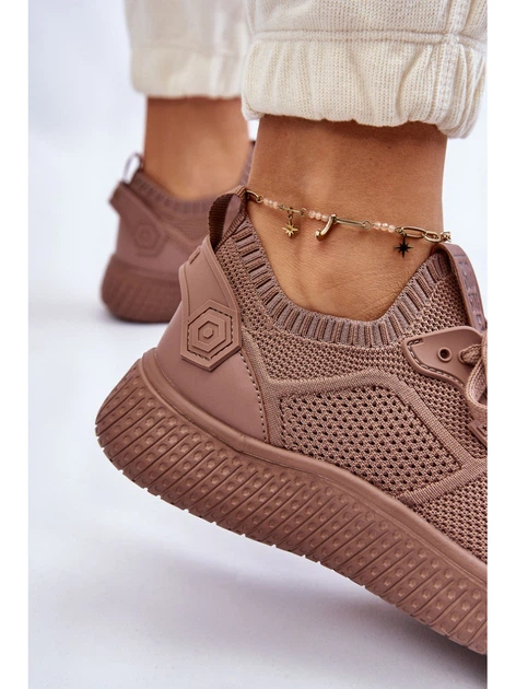 Жіночі снікери Big Star LL274416 41 Коричневі (5900714609092) - зображення 8