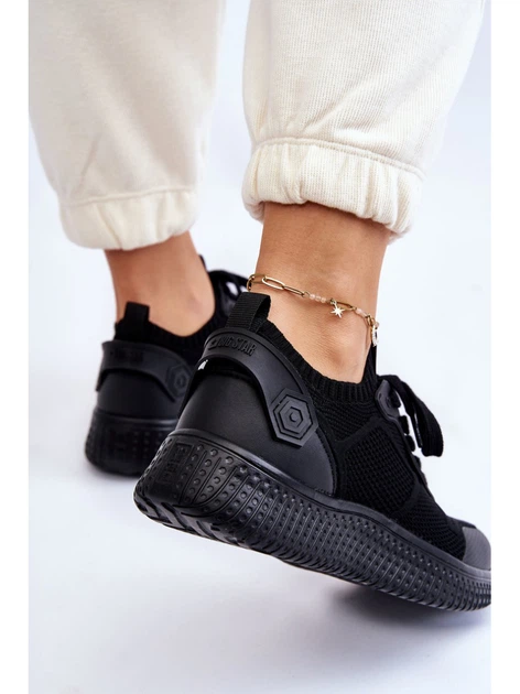 Жіночі кросівки Big Star LL274414 37 Чорні (5900714608934) - зображення 6