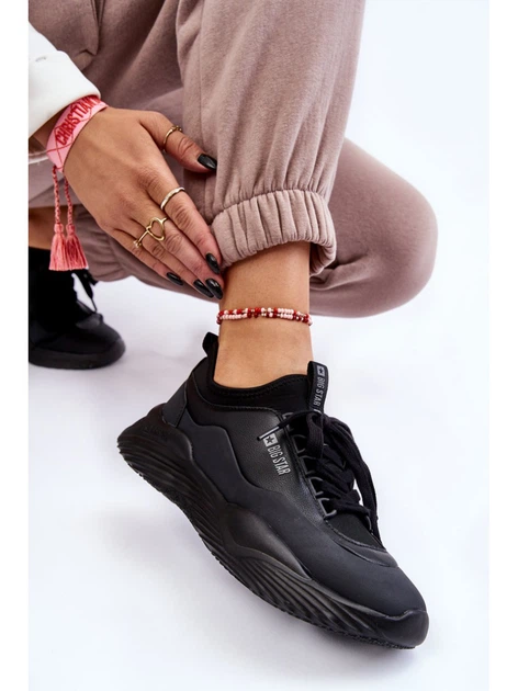 Жіночі снікери Big Star LL274419 38 Чорні (5900714609184) - зображення 7