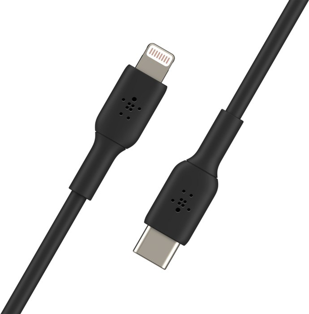 Кабель Belkin Boost Charge LTG – USB-C 2 м Black (CAA003BT2MBK) - зображення 3