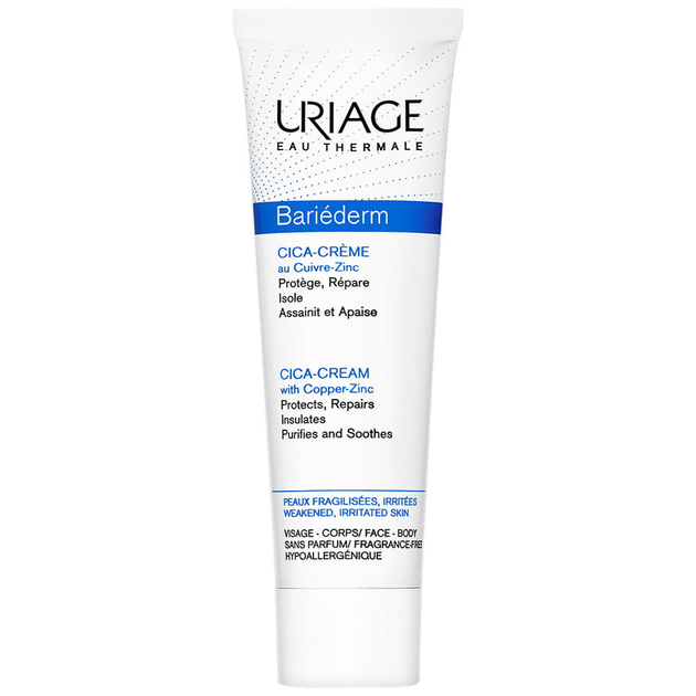 Krem do twarzy Uriage Bariederm Repairing Cica Cream 100 ml (3661434004742) - obraz 1