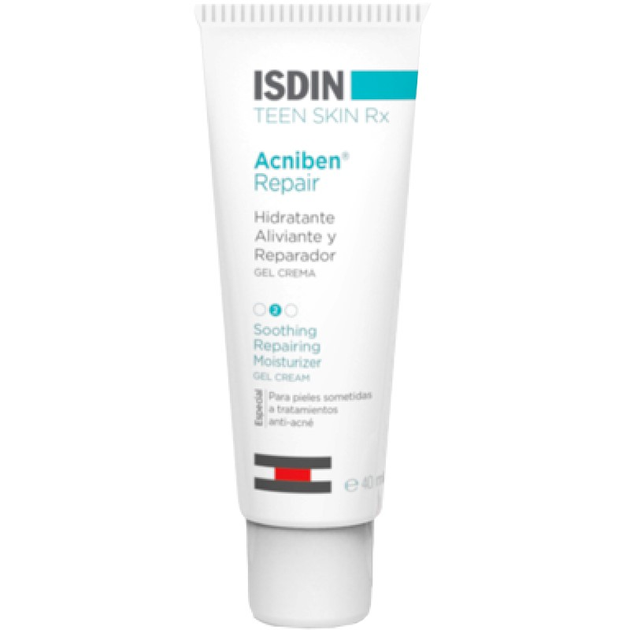 Krem do twarzy Isdin Acnibel Repair Moisturizing Gel Cream 40 ml (8429420109797) - obraz 1