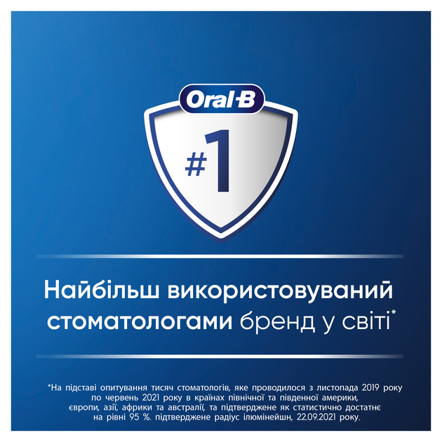 Дитяча електрична зубна щітка Oral-B Pro 3 Junior Frozen (8006540774922) - зображення 4