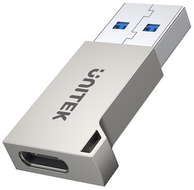 Перехідник Unitek USB-A na USB-C 3.1 Gen1 A1034NI - зображення 1