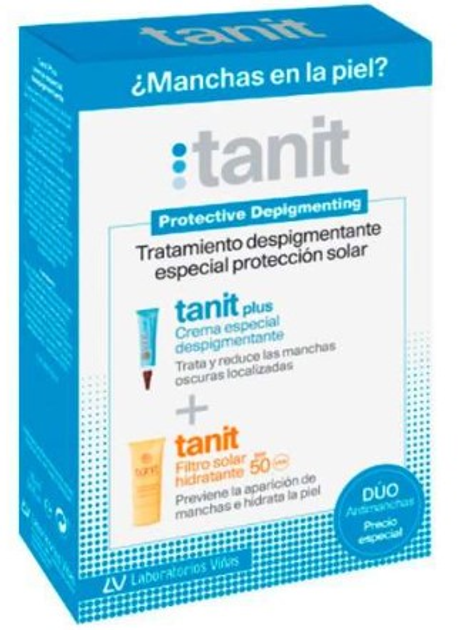 Крем для обличчя Tanit Plus Duplo Tanit Sunscreen 15 мл + 50 мл (8470003189156) - зображення 1