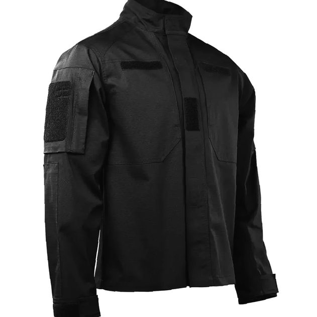 Куртка тактична кітель DSIII RIP STOP Чорний 52 - зображення 1