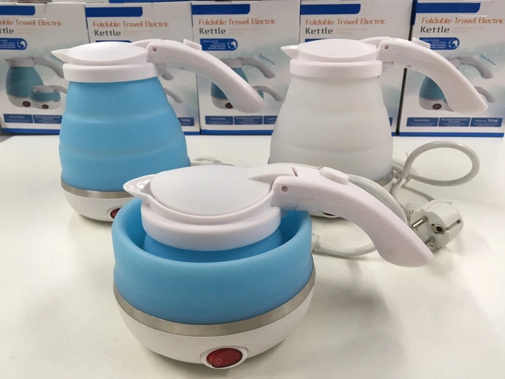 Чайник Kettle силиконовый складной 100-240 в 750 мл защита от кипения (SN9QI3822) - зображення 4