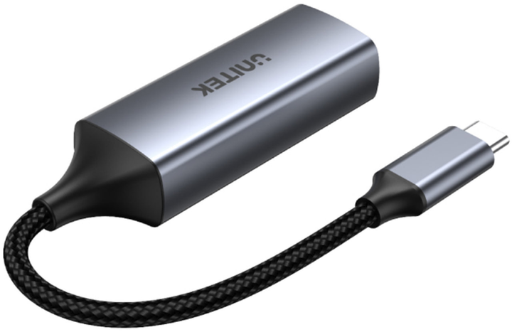 Adapter Unitek USB Type-C do HDMI 2.0 Szary (4894160046611) - obraz 2