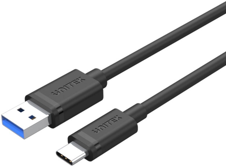 Adapter Unitek YC14103BK-1.5M USB-A - USB-C 1.5 m Czarny (C14103BK-1.5M) - obraz 1