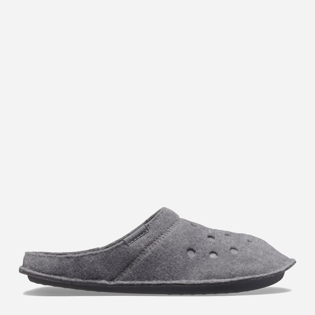 Kapcie domowe męskie z zakrytymi palcami Crocs Classic 203600-CHCA M12 46-47 30 cm Szare (191448385788) - obraz 1