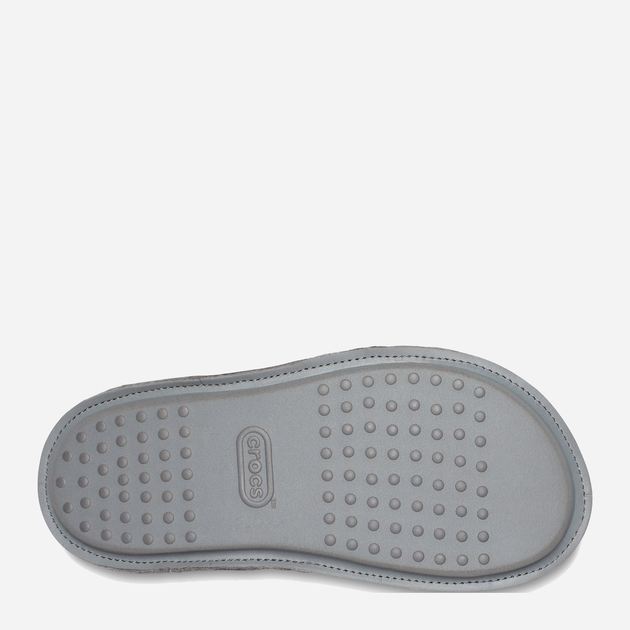 Kapcie domowe męskie Crocs Classic 203600-CHCA M13 48-49 31 cm Szare (191448385795) - obraz 5