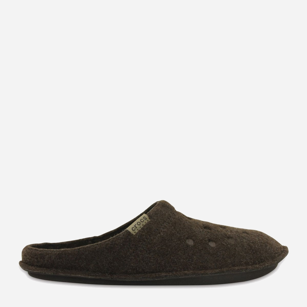 Чоловічі домашні капці із закритим носком Crocs Classic Slipper 203600-ESWT M8/W10 41-42 26 см Темно-коричневі (887350816600) - зображення 1