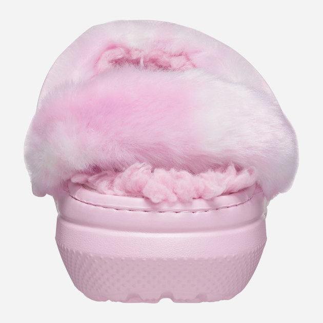 Chodaki damskie z futerkiem Crocs Classic Fur Sure 207303-BAWH W8 38-39 25 cm Różowe (191448822191) - obraz 3