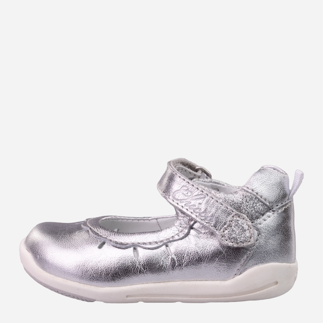 Дитячі туфлі для дівчинки Chicco 010.63513-020 21 13 см Сріблясті (8051182086056) - зображення 3