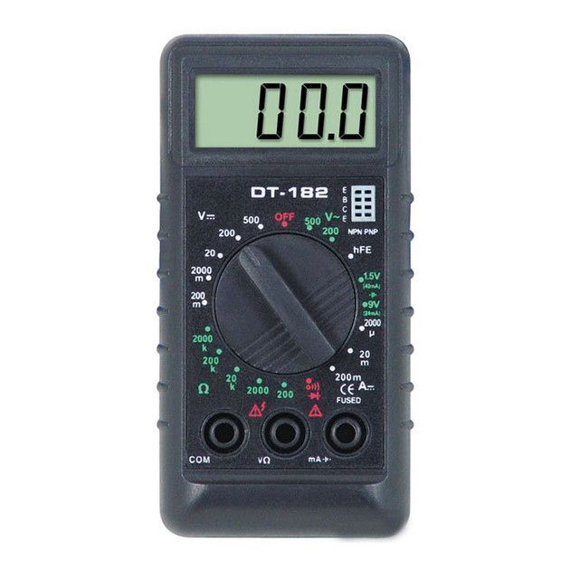 Цифровий мультиметр DT-182 - зображення 5